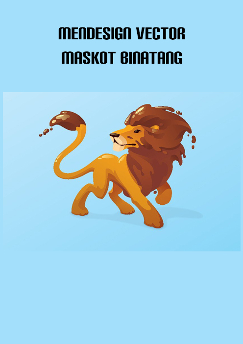 Making Animal Mascot Vector Design